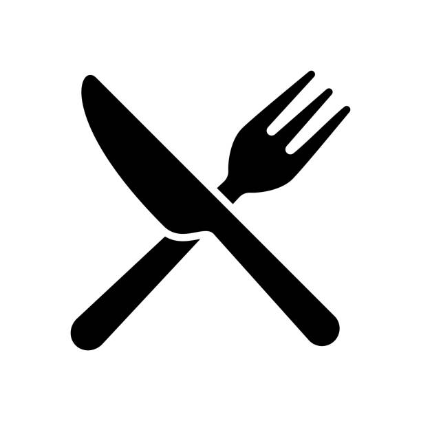 NutriLog project logo featuring cutlery icon