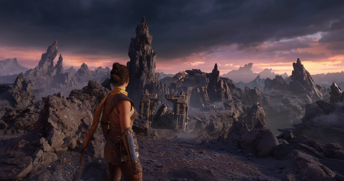 Screenshot of Unreal Engine 5 render